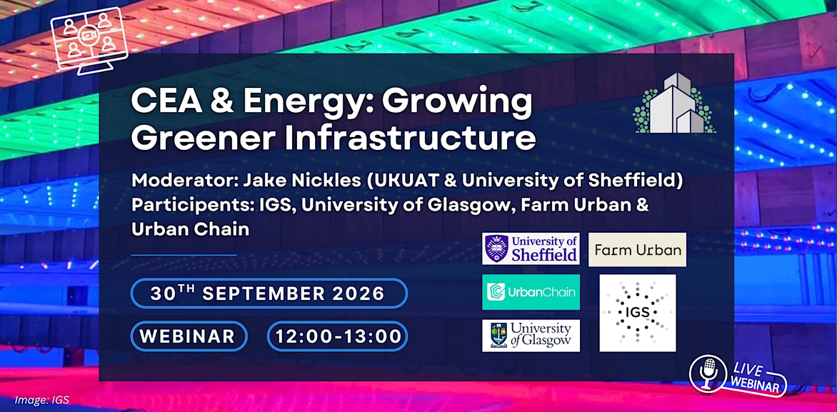 Webinar – Growing Greener Infrastructure